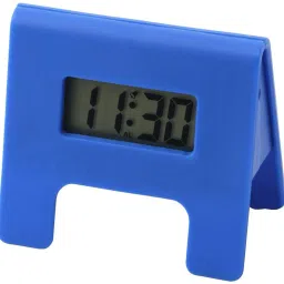 Digital Blue Clock-28