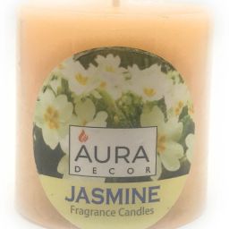 Jasmine Fragrance Pillar Candle-image-38
