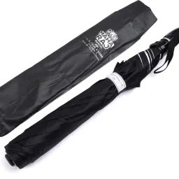 Maharaj 2 fold 23-inch large heavy duty umbrella for men | Bigger size black Umbrella-image-80