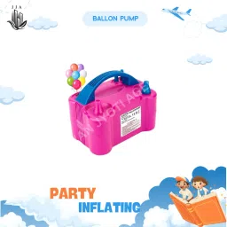 Electric Air Balloon Pump, Portable Dual Nozzle Electric Ballon Blower Balloon Pump-picture-21