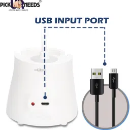 pick ur needs Rechargeable Study Table Desk Lamp On/Off Switch With Lithium Battery LED Study Lamp image 4