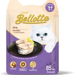 Wet Food for Cats Mackerel in Gravy Pouch, Medium, 85 Gram (Pack of 12) Mackeral 1.02 kg (12x0.09 kg) Wet Adult, Senior, Young Cat Food-image-93