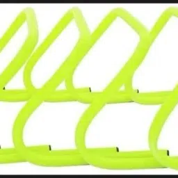 6inch Speed Hurdle Agility training hurdles for speed training set of 6 durable PVC Speed Hurdles-4