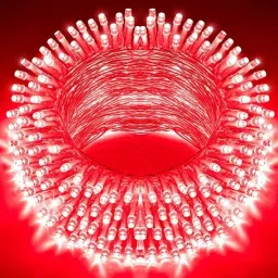 40 LEDs 11 m Red Steady Bulb Rice Lights-picture-11