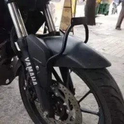 Bike V3 FZ Number plate Holder Two Wheeler Stand Pad-13