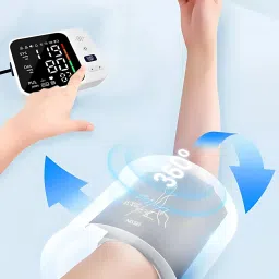 Balson Rechageable Digital Automatic Blood Pressure Monitor & Hypoallergenic Knee Cap for Joint Support Bp Monitor image 5