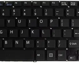 SellZone Laptop Keyboard For Sony SVF15417STB Black Laptop Keyboard Replacement Key-image-8