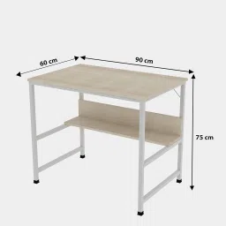 pazano StudyTable Computer Workstation StudyTable Gaming Concept Desk for Study Office Engineered Wood Study Table image 2
