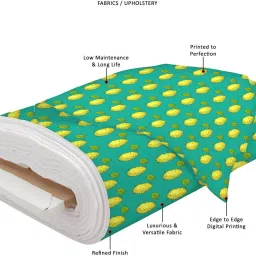 artzfolio AZ5008081SOF_FB_RF_R-SP_D56^80_VL Hand Drawn Cartoon Lemon Pattern Velvet Sofa Fabric Sofa Fabric image 5