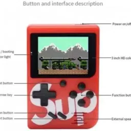 Asotai SUP 400 in 1 Games Retro Game Box Console Handheld Game PAD (ASSORTED COLOR) with YES image 3
