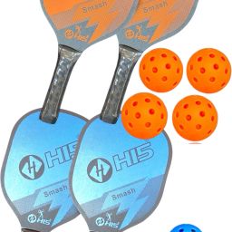 Combo Of 2 B&O Pickleball Paddle Pickle Ball Racquet Wood Bat Pickleball Paddle-image-77