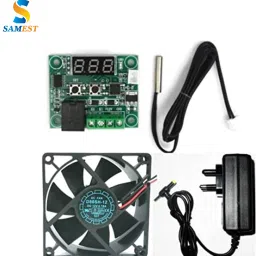 samest AS4 Temperature Sensor+12v 2Amp Adapter + 1 Piece 3 inch fan Cooler-picture-19