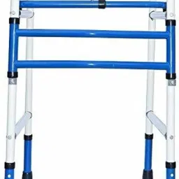 SURGICAL HEIGHT ADJUSTABLE FOLDABLE PATIENTS AND ADULTS WALKING WALKER Walking Stick-image-67