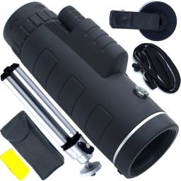 QGS Professional Waterproof 40X60 Binocular Monocular Telescope 40X Zoom Binoculars Telescope-picture-23