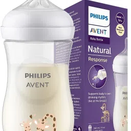 1m+ Giraffe Decoration Natural Response Baby Bottle - 260 ml-image-72