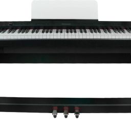 KAD-DP-K125B Weighted Double-Braced Fold-Up Piano Stand (Black) Digital Digital Piano-27