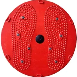Waist Disc Acupressure With Magnets Reflexology Slimming Abdominal 2 in 1 tummy Ab Exerciser-image-4