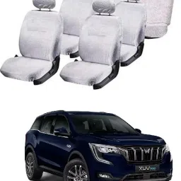 Cotton Car Seat Cover For Mahindra XUV-image-30