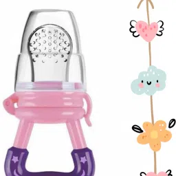 SST Sales Baby Food And Fruit Nibbler & Pacifier Teether BPA Free Nibbler BD152 Feeder-image-31