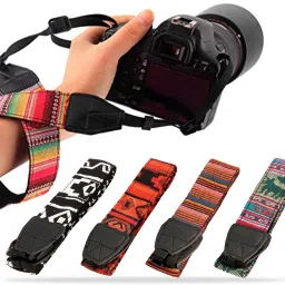 KRAPTICK DSLR Camera Strap, Canvas Camera Neck Shoulder Strap Belt for Men & Women DSLR Strap-40