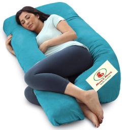 Upgrade Unique of Pregnancy pillow Microfibre Solid Pregnancy Pillow Pack of 1-image-75