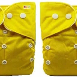 Reusable Baby Washable Cloth Cotton Diaper- Combo of 2 Pieces (Multi Colours) (No Insert Pads Included)-40