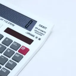 mystte Large Display Orbit Calculator OT-512 WTC White Color (Pack of 1) Basic Calculator image 3