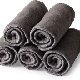 Reusable Diaper Inserts (Set of 5) 5 Layers Bamboo Charcoal Inserts-13
