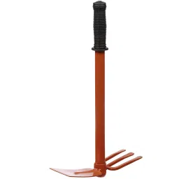 SIX TOOLS FETURES IN 3 TOOLS, GARDEN HOE WITH 3 PRONG, TILLER, SHOVELS - GARDEN TOOLS KIT, GARDEN TOOLS COMBO FOR HOME GARDENING AND AGRICUTURE Garden Tool Kit-image-70