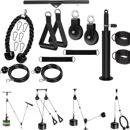Weight Cable Pulley System Gym (44in1) Home Gym Combo-3