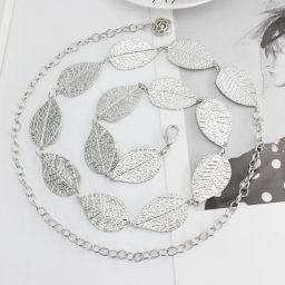 Women Silver Metal Belt-image-47
