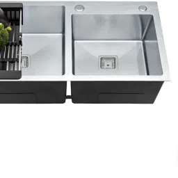 Handmade Kitchen Sink 45" X 20" X 10" Tap Hole Sound Proof Single Bowl Stainless steel Matt Finish_A149 Vessel Sink-image-41