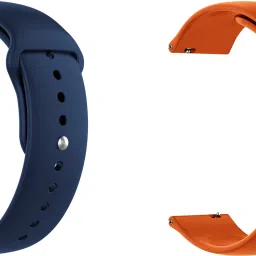 ACM Pack of 2 Watch Strap for Fire-Boltt Strike Bsw141 Bsw214 Smartwatch Belt 3551179 mm Silicone Watch Strap-13