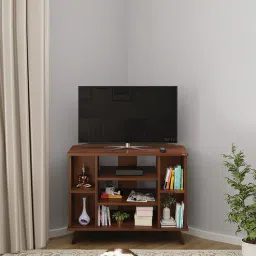 bluewud Gautier TV Console In Brown Maple Finish-picture-30