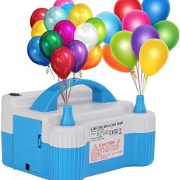 Two Nozzles High Power Electric Balloon Air Pump Balloon, Inflatable Furniture Pump-image-10