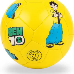 Ben 10 Cartoon Football Size 3 for Kids – Hand Stitched PVC Ball Football - Size: 3-image-30