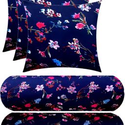 Microfibre Floral Cushion Pack of 5-image-40