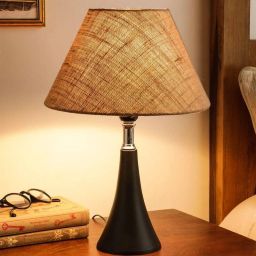 11" Nautural Fiber Table Lamp-27
