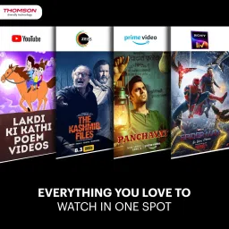 thomson World Cup 108 cm (43 inch) Full HD LED Smart Linux TV with 40 W Sound Output & Bezel-Less Design image 5