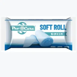 SOFT SURGICAL ROLLS CAST PADDING SIZE 15CM*3M(PACK OF 1) Sterile Gauge Roll-image-9