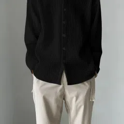 Men Regular Fit Printed Spread Collar Casual Shirt-image-2