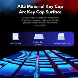 Aula F2067 TKL 100% Anti ghosting Mechanical Gaming Keyboard with 87 keys| Wired USB Tenkeyless Gaming Keyboard Compatible with Desktop, Laptop, Mac with gaming mode ,stand support,multimedia_keys,F2067 image 2