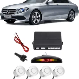 GS381 Silver Car Reverse Parking Sensor with LED Display 4 Sensor G381 Parking Sensor-25