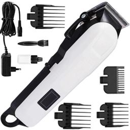 BYFG LED Display Men Body Groomer Cordless Rechargeable Hair Trimmer Grooming Kit 60 min Runtime 4 Length Settings-59