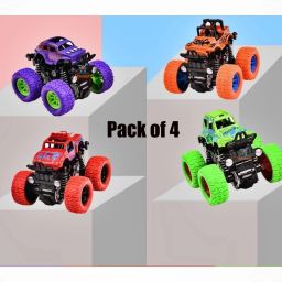 Cars Toys for Boys Mini Monster Trucks 4wd Friction Powered Cars for Kids-1177-image-54