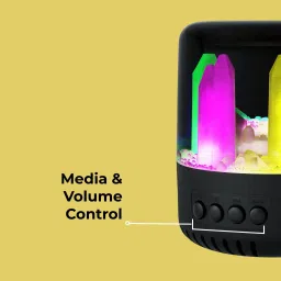ZEBRONICS -10 v5.0,14h* playback, Cliff Design RGB Fusion, TWS Function 8 W Bluetooth Party Speaker image 4