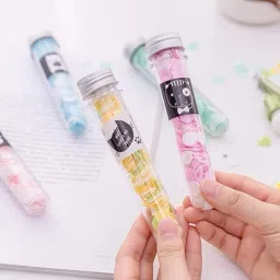 eiliaz 3 TUBE Portable Paper Soap Confetti Soap Sheets Soap Flakes for Washing Hand ) image 2