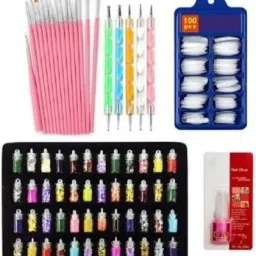 Basic Nail Art combo kit (Refere Images for Product combo)-image-1