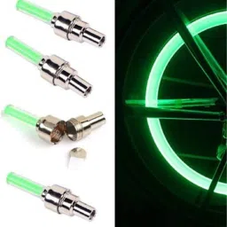 LED Flash Tyre Light 4 Pcs Compatible for Bike, (Universal For Car)(Pack of 4) LED Wheel Reflectors-image-87