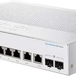 CISCO Business Cbs250-8t-E-2g Smart Switch,8 Port Ge Ext Ps ,2x1g (Cbs250-8t-E-2g-Na) 10 Ports 1000 Mbps Network Switch-9
